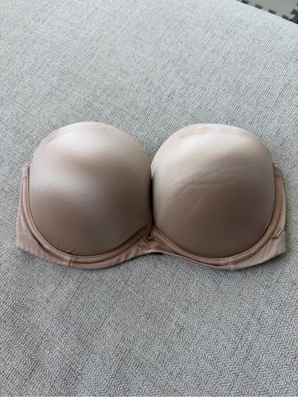 Strapless Nude Smooth Padded Support Bra
